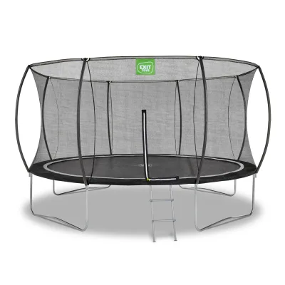 EXIT Black Edition Trampolin ø366cm - schwarz