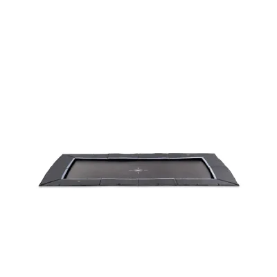EXIT Dynamic ebenerdiges sports Trampolin 305x519cm - schwarz