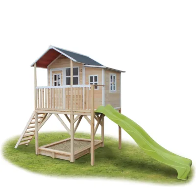 EXIT Loft 750 Holzspielhaus - naturel