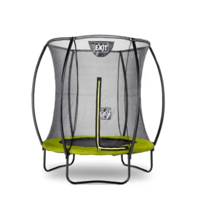 EXIT Silhouette Trampolin + Sicherheitsnetz 183 (6ft) Lime Grün