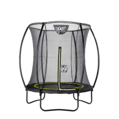 EXIT Silhouette Trampolin + Sicherheitsnetz 183 (6ft)Schwarz