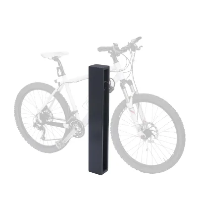 Fahrradbügel MCW-J80, Fahrradständer Anlehnbügel, verzinkter Stahl Outdoor-pulverbeschichtet 87x10x13cm ~ anthrazit