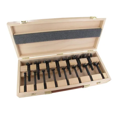 Famag Forstnerbohrer Satz WS-Bormax 2.0 15-teilig, Holzbohrer mit Zentrierspitze