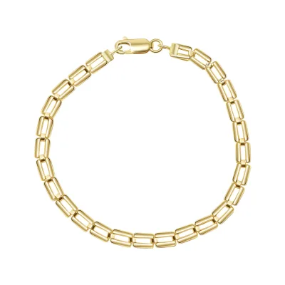 Fascination by Ellen K. Armband Gold 375 mit Karabinerverschluss 19cm lang