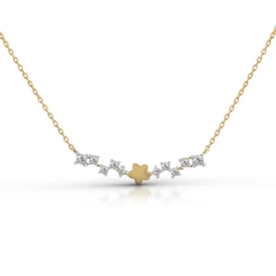 Fascination by Ellen K. Collier 375/- Gelbgold bicolor Zirkonia