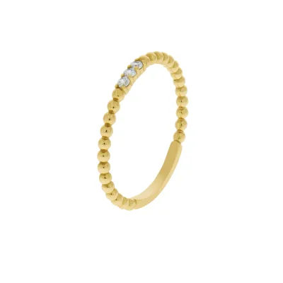 Fascination by Ellen K. Ring Gold 375 mit Zirkonia weiß