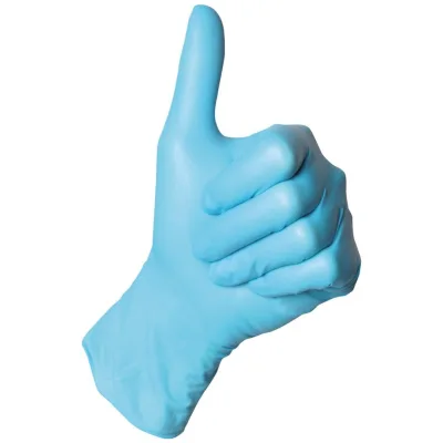 Feldtmann Sempermed Einweghandschuh Semperguard Nitril 0445 Gr. M blau