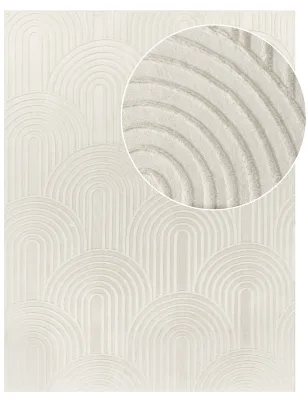 Fellteppich Lelystar creme 120x160 cm