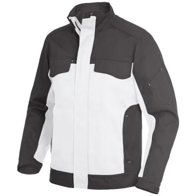 FHB Arbeitsjacke Ernst Gr. XS weiß/anthrazit