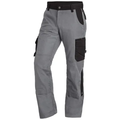 FHB Bundhose Bruno 130430 Gr. 90 grau/schwarz