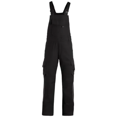 FHB Latzhose Herren Twill Eckhard 130630 32 schwarz