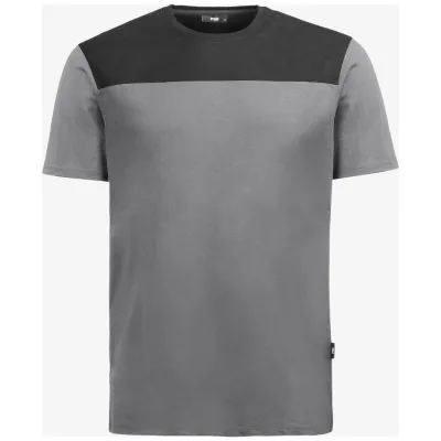 FHB T-Shirt KNUT 822200 Gr. L grau/schwarz