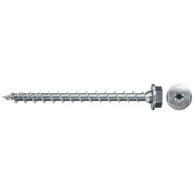 Fischer Holzbauschraube PowerFast II, HWTF BC II, 10,0x80 6kant TX blvz