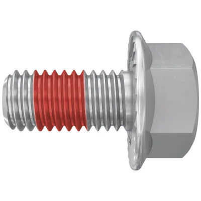Fischer Sperrzahnschraube mit Klemmbeschichtung SKSK M8x16 A4, Edelstahl A4