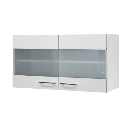 Flex-Well Glas-Hängeschrank Matrix 100 cm