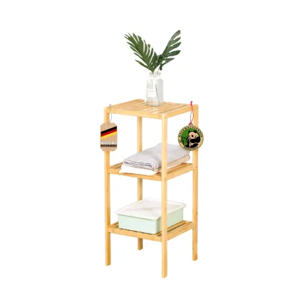 Floordirekt Bambus-Standregal   Lowa    Ideal zur kreativen Anordnung Ihrer Wohnaccessoires