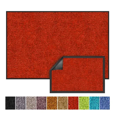 floordirekt Schmutzfangmatte   Rhine   Water Melon Red