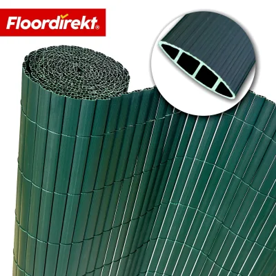 Floordirekt Sichtschutzzaun PVC   Grün