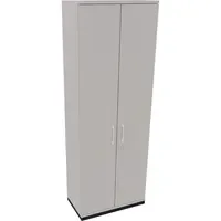 Flügeltürenschrank endless 800 x 2.221 x 442 mm (B x H x T) anthrazit metallic