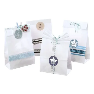 folia Bastelset Adventskalender Geschenktüten