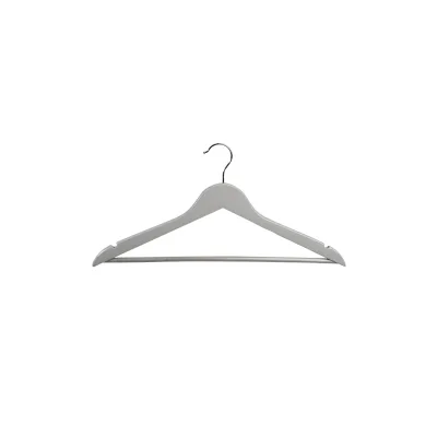 Formkleiderbügel, 12er Pack, FSC, grau