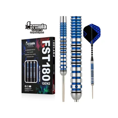 Formula FST180 Gen2 Blue Tungsten Dart Steeltip 21 Gramm