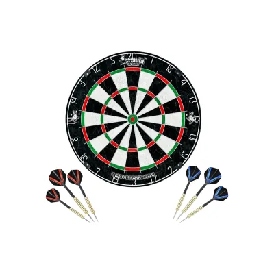 Formula Sports Dartboard Kit mit 6 Dartpfeilen - Ø45 cm
