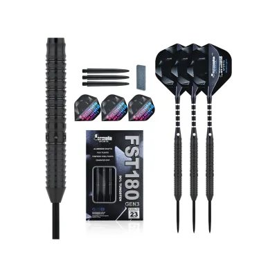 Formula Sports FST180 Gen3 Black Tungsten Dartpfeilset 24 Gramm