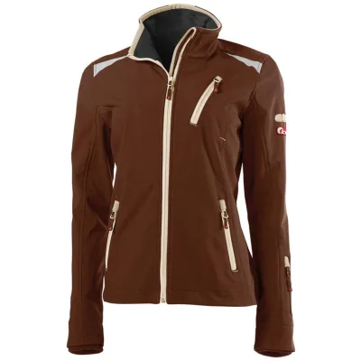 Fortis Softshelljacke Damen PERFORMANCE 24 Gr. 2XL braun/beige