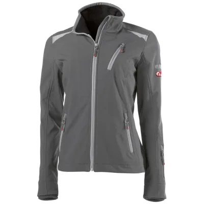 Fortis Softshelljacke Damen PERFORMANCE 24 Gr. S dunkelgrau/hellgrau