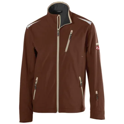Fortis Softshelljacke Herren PERFORMANCE 24 Gr. S braun/beige
