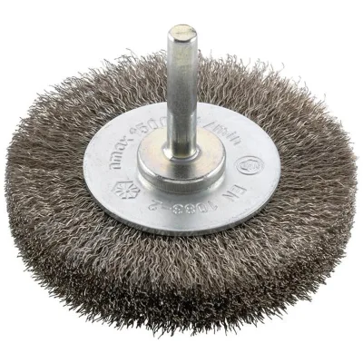 Forum Rundbürste rostfrei 6 mm 60 mm gewellt