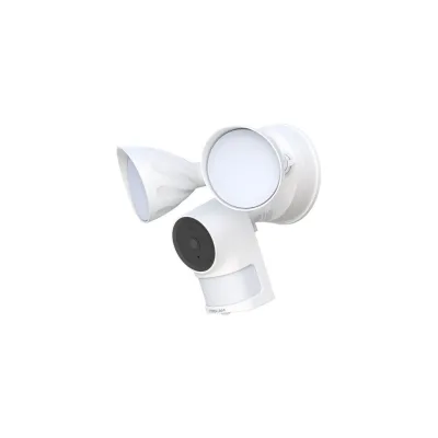 Foscam F41 ist eine Flutlichtkamera mit Bewegungsmelder, integrierter Beleuchtung und Sicherheitssirene, sehr guter Nachtsicht, Zwei-Wege-Audio, 4 MP Auflösung, Dualband-WLAN oder Netzwerkkabel, KI-Erkennung für Menschen und mehr.