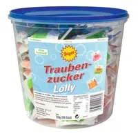 Frigeo Traubenzucker Lolly 100 x 7,5 g/Pack.