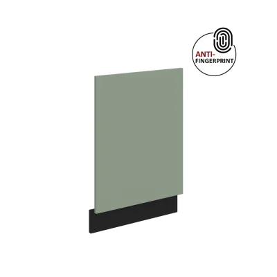 Frontblende für integrierten Geschirrspüler 45 cm ARIA Aquamarin + Schwarz matt