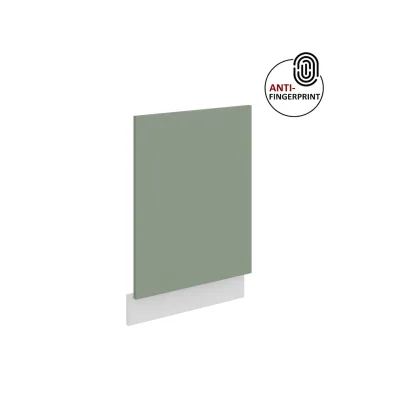 Frontblende für integrierten Geschirrspüler 45 cm ARIA Aquamarin + Weiss matt