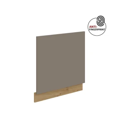 Frontblende für integrierten Geschirrspüler 60 cm ARIA Sandgrau + Eiche Artisan