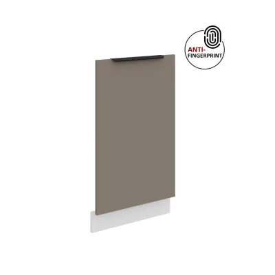 Frontblende für vollintegrierten Geschirrspüler 45 cm ARIA Sandgrau + Weiss matt