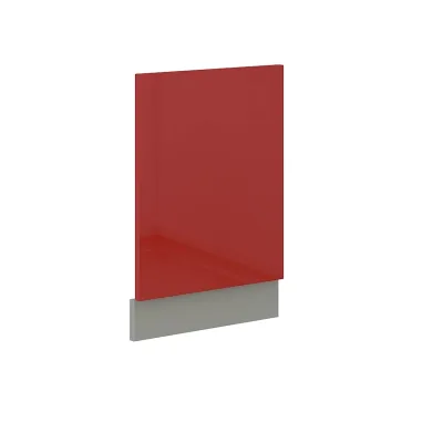Frontblende Geschirrspüler integriert 45 cm Rot Hochglanz Küche Rose Bianca