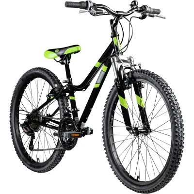 Galano GA20 Jugendfahrrad 24 Zoll Mountainbike 130 - 145 cm 21 Gänge Mädchen Jungen Fahrrad ab 8 Jahre MTB Hardtail Jugendrad V-Brakes