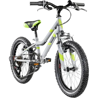 Galano GA20 Kinderfahrrad 18 Zoll 115 - 130 cm Mädchen Jungen Fahrrad ab 5 Jahre Mountainbike 7 Gänge MTB Hardtail Kinder Fahrrad