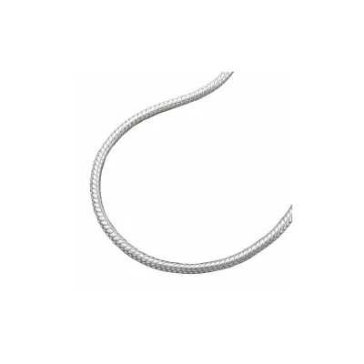 Gallay Kette 1,3mm runde Schlangenkette Silber 925 38cm
