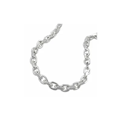 Gallay Kette 3,5mm Ankerkette 4x diamantiert Silber 925 50cm