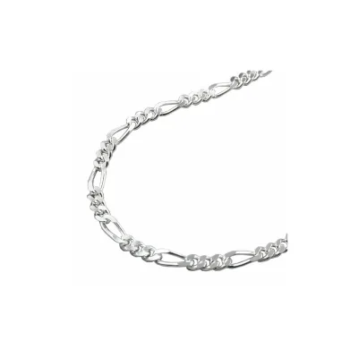 Gallay Kette 3mm Figaro Panzer Silber 925 45cm