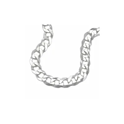 Gallay Kette 6,7mm flache Panzerkette Silber 925 50cm