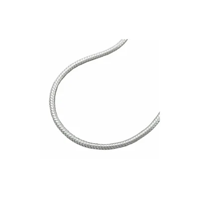 Gallay Kette Schlange 1,5mm rund Silber 925 45cm