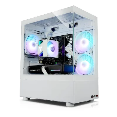 Gaming PC InvaderXS V AMD Ryzen 7 5800X, 32GB DDR4, NVIDIA RTX 5060 8 GB, 1TB SSD, WLAN, Windows 11