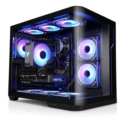 Gaming PC Panorama Curve AMD Ryzen 7 5700X, 32GB DDR4, NVIDIA RTX 5060 Ti 8 GB, 1TB SSD, WLAN, Windows 11