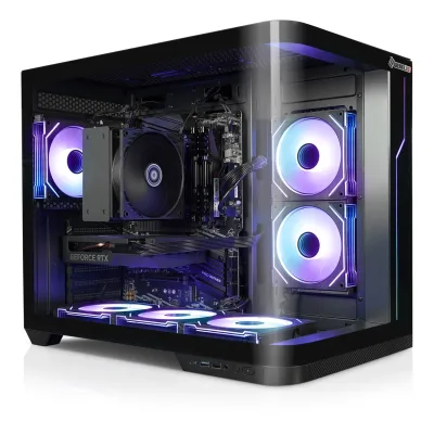 Gaming PC Panorama V AMD Ryzen 5 5500, 32GB DDR4, NVIDIA RTX 5060 8 GB, 2TB SSD, WLAN, Windows 11