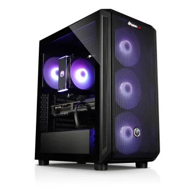 Gaming PC Raptor VII AMD Ryzen 7 7800X3D, 32GB DDR5, AMD Radeon RX 9070 XT 16 GB, 1TB SSD, Windows 11